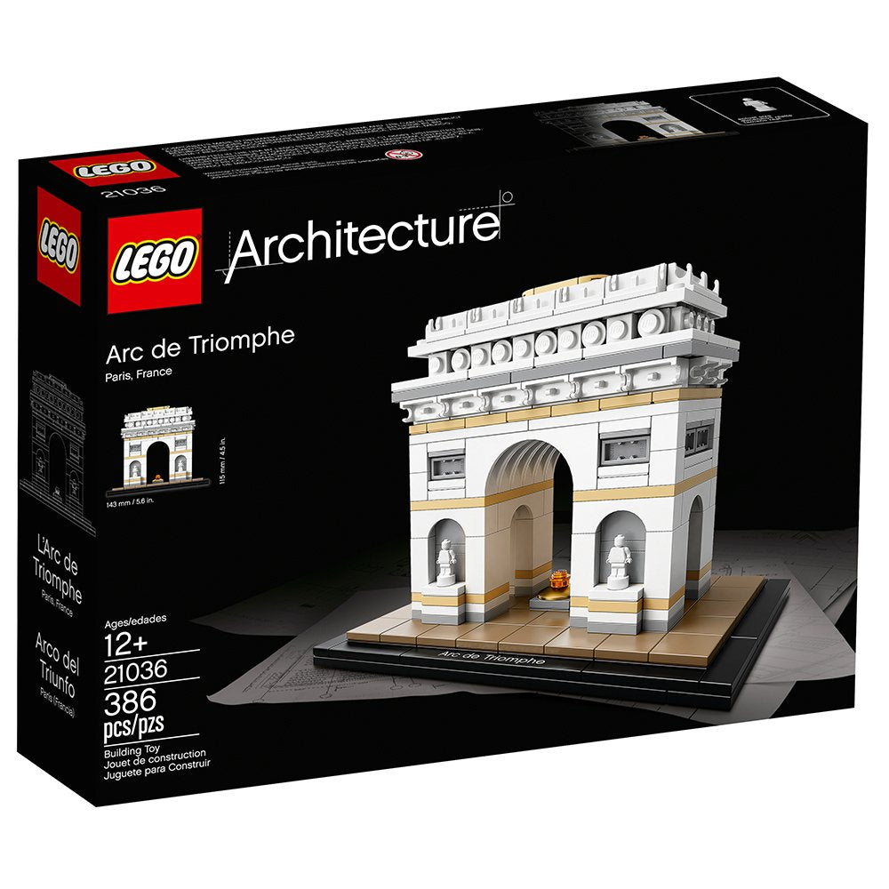 LEGO Architecture Arc De Triomphe 21036 Building Kit (386 Piece)