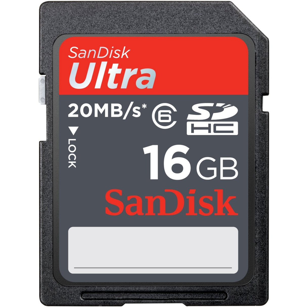 Sandisk 16GB ULTRA SDHC SD Card (SDSDRH-016G-A11)