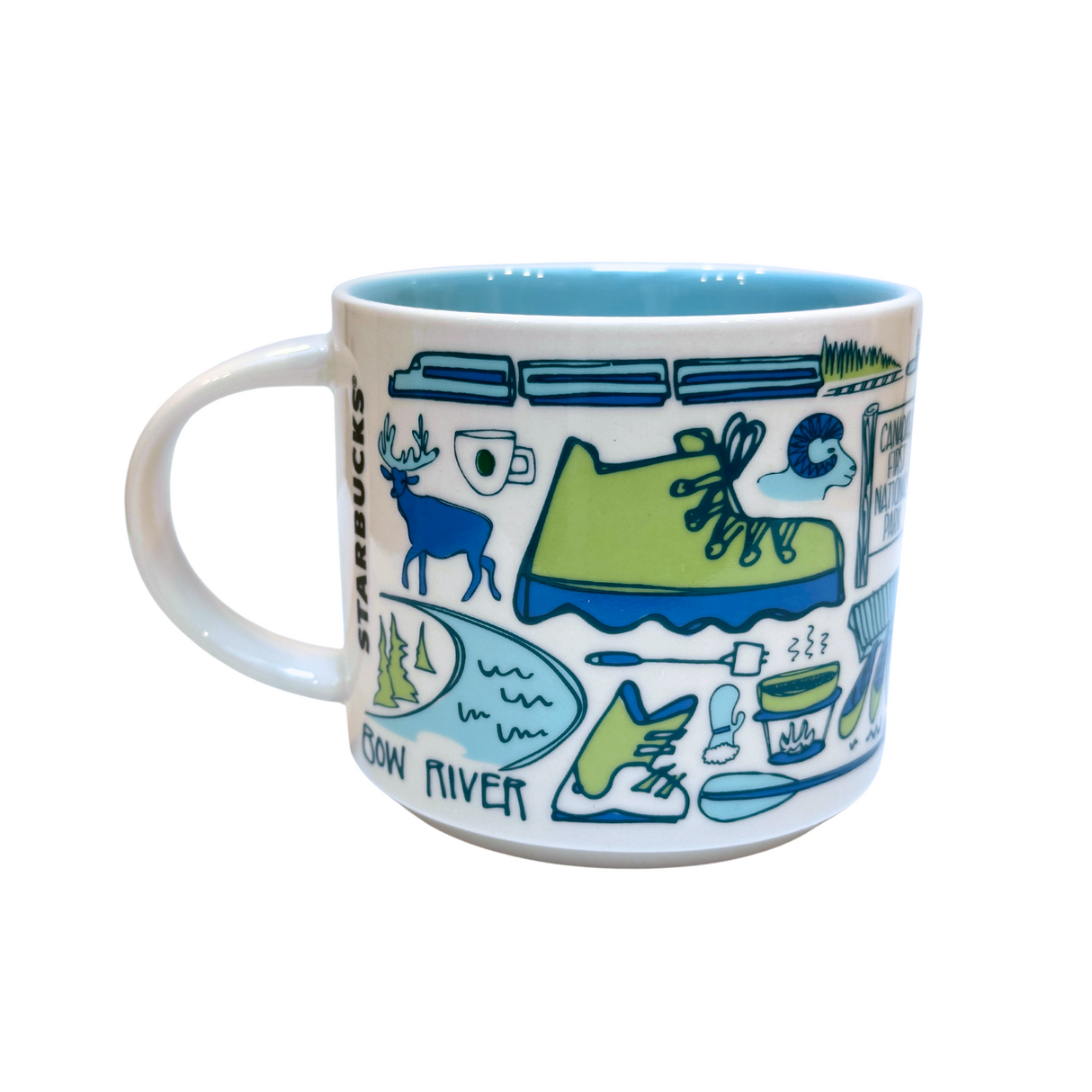 Starbucks Been There Series Banff Ceramic Mug, 14 Oz