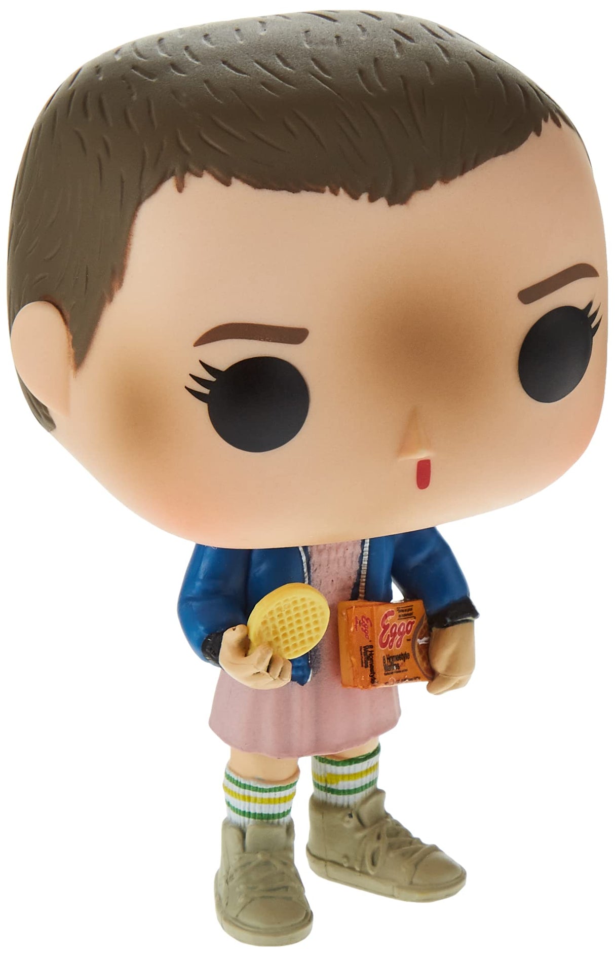 Funko Pop Stranger Things Eleven with Eggos Vinyl Figure , Styles May Vary -Without Blonde Wig