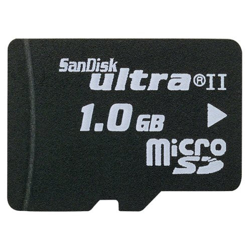 SanDisk 1GB Ultra II MicroSD Memory Card SDSDQU1024A