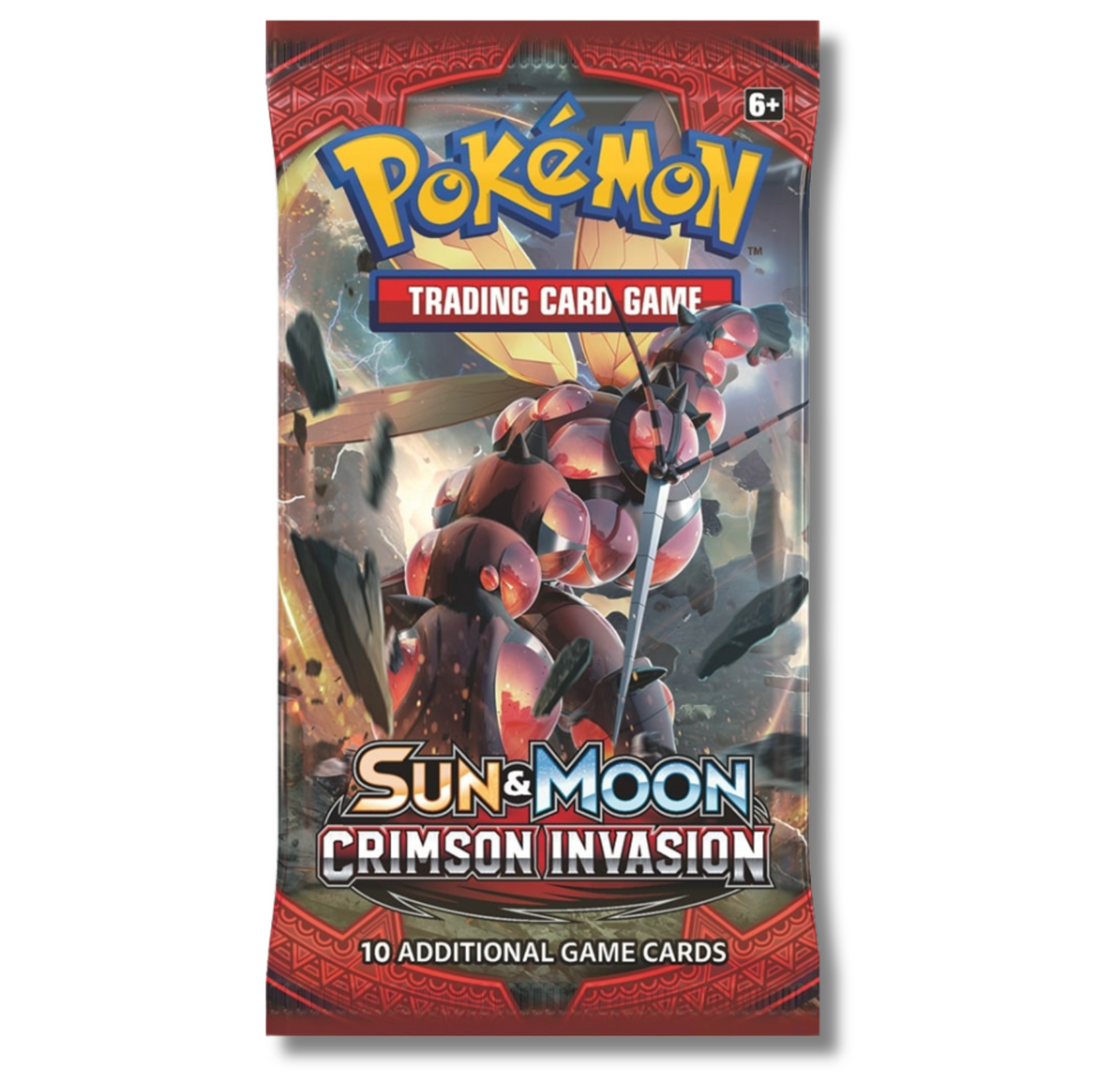 Pokemon Sun & Moon Crimson Invasion Booster Pack | Buzzwole