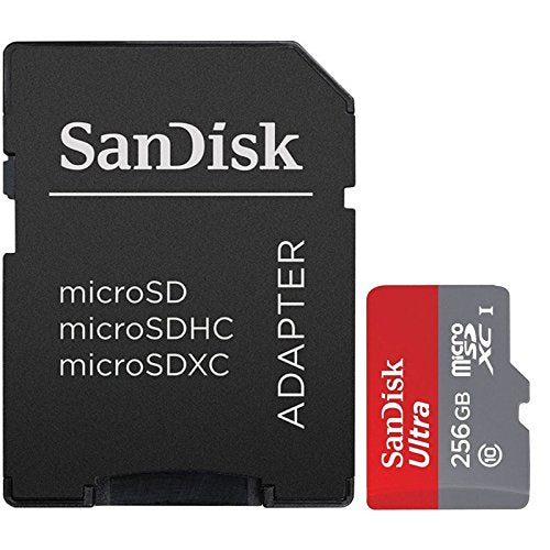 Professional Ultra SanDisk 256GB Samsung Galaxy S7 MicroSDXC card with CUSTOM Hi-Speed, Lossless Format! Includes Standard SD Adapter. (UHS-1 Class 10 Certified 100MB/s)
