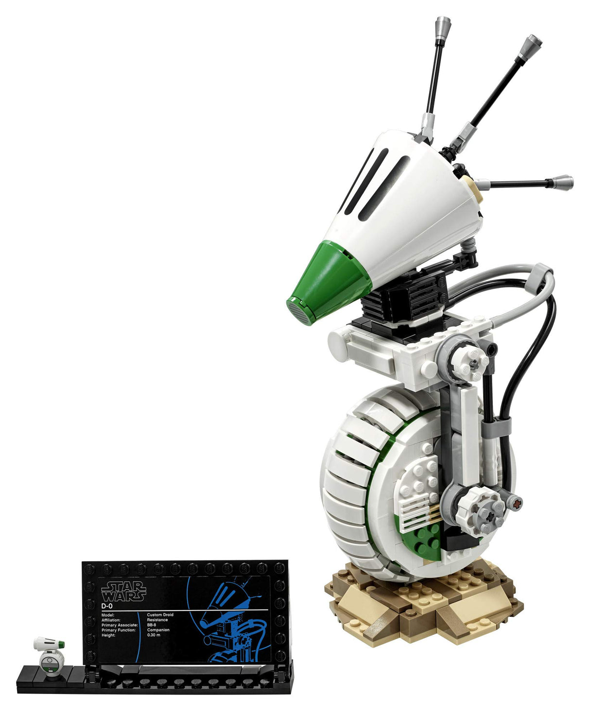 LEGO Star Wars: The Rise of Skywalker D-O 75278 Building Kit (519 Pieces)