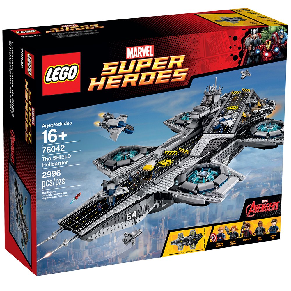 LEGO Marvel Super Heroes 76042 The Shield Helicarrier