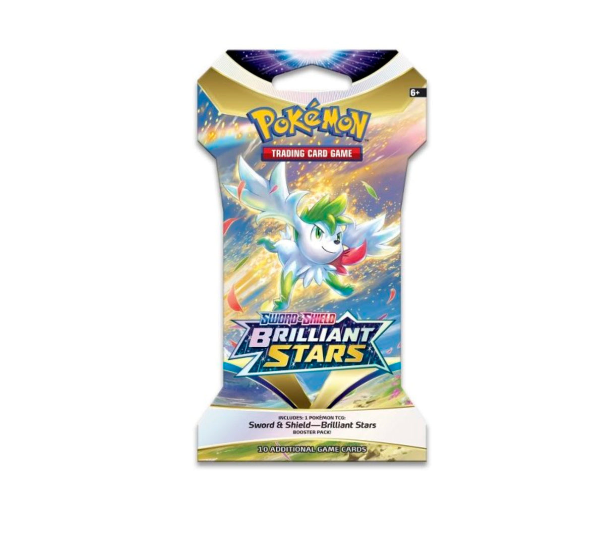 Pokemon Sword & Shield Brilliant Stars Sleeved Booster | Shaymin