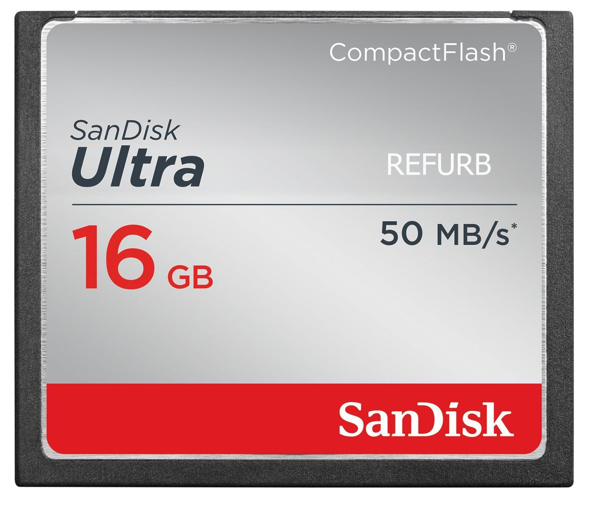 SanDisk ULTRA 16GB CompactFlash CF Memory Card Speed Up To 50MB/s- SDCFHS-016G-G46 (Certified Refurbished)