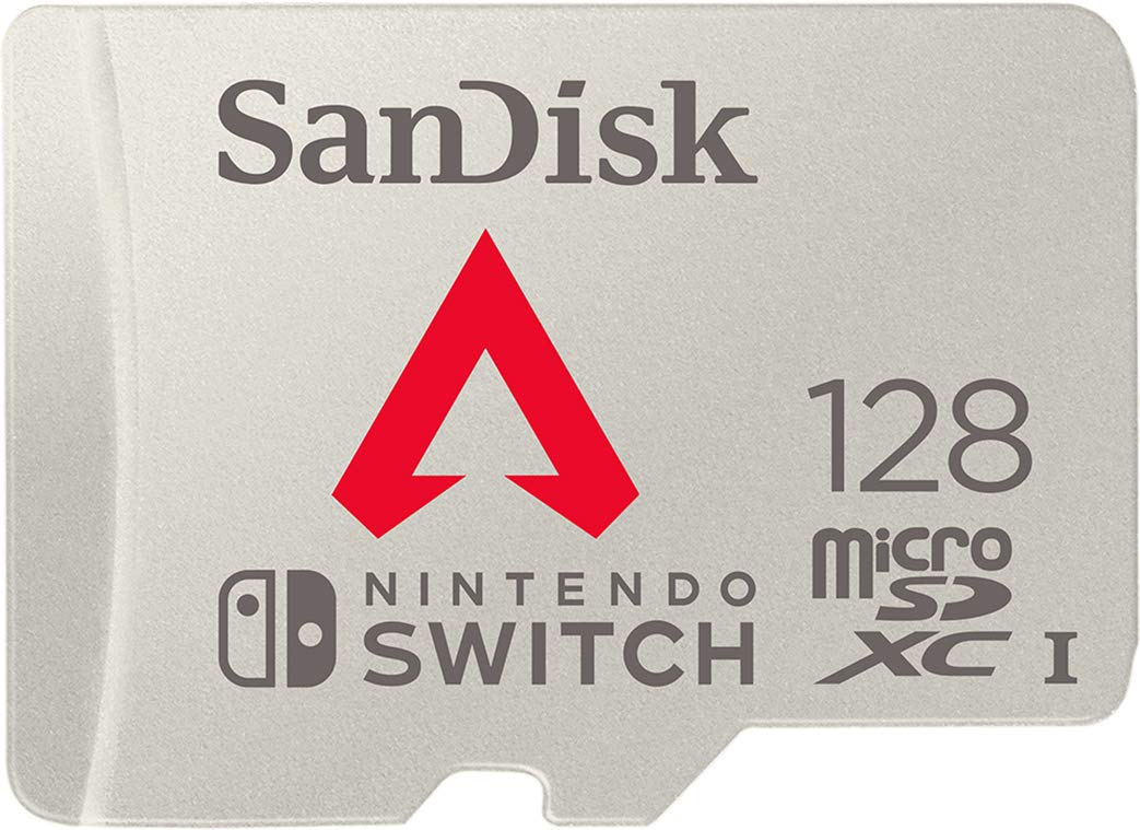 SanDisk 128GB microSDXC Card Licensed for Nintendo Switch, Apex Legends Edition - SDSQXAO-128G-GN6ZY