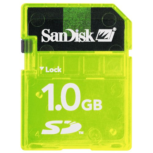 Sandisk 1GB SD Gaming Card for Nintendo Wii (SDSDG-1024)