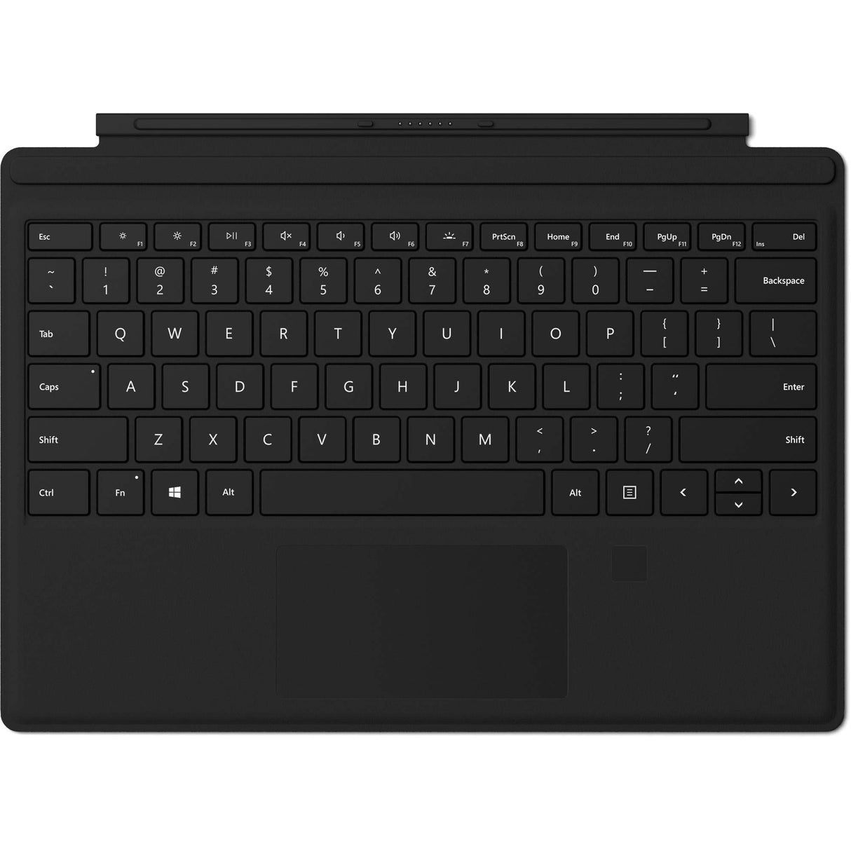 Microsoft Surface Pro Type Cover with Fingerprint ID - Black (OPEN BOX, LIKE NEW)