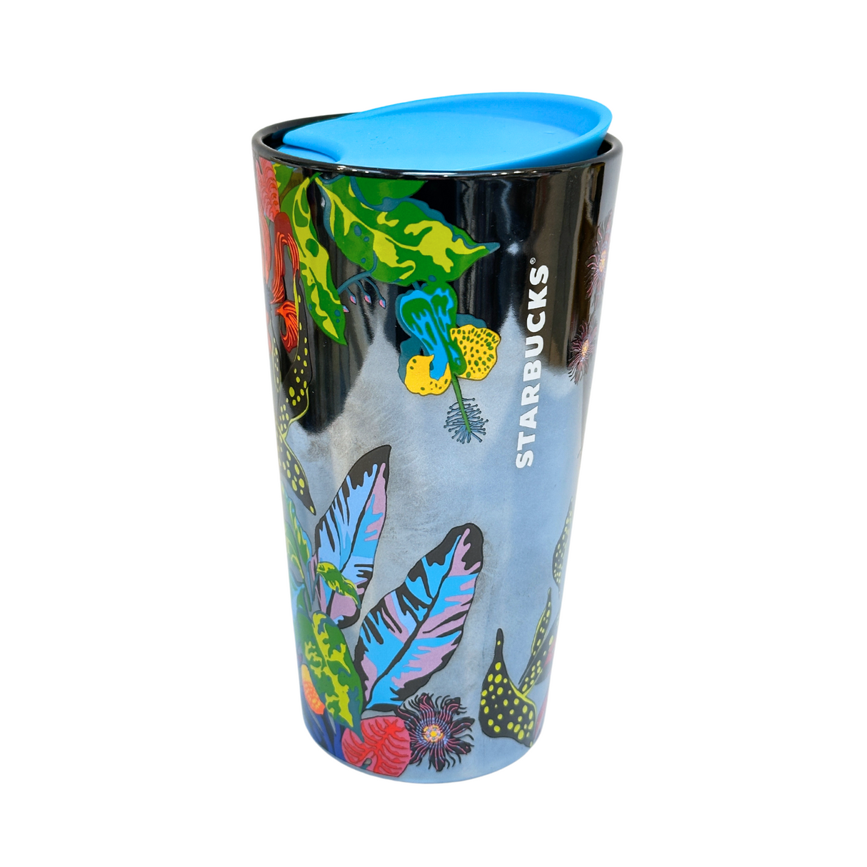 Starbucks Summer Immersive Florals Luster 2023 Ceramic Tumbler, 12 Oz