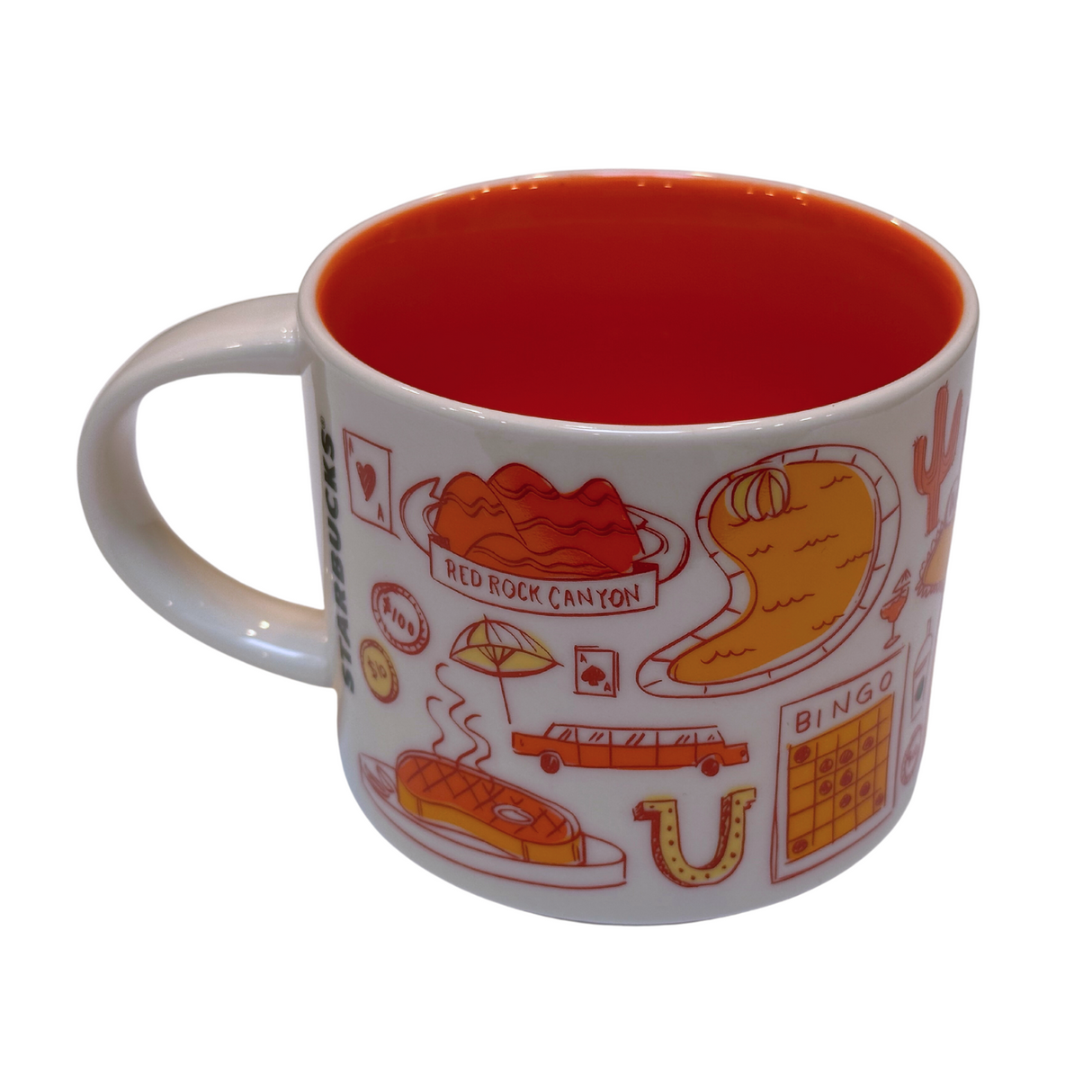 Starbucks Been There Series Las Vegas Ceramic Coffee Mug,14 Oz