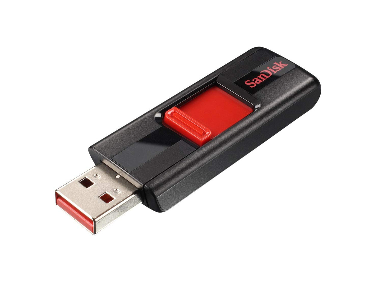 SanDisk 64GB Cruzer USB 2.0 Flash Drive - SDCZ36-064G-B35, Black (Open Box)