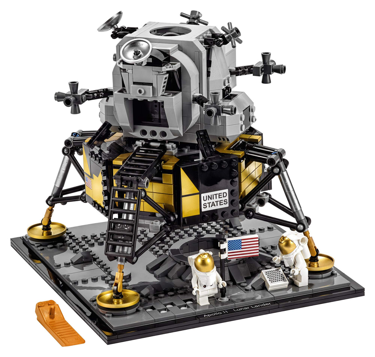 LEGO Creator Expert NASA Apollo 11 Lunar Lander 10266 Building Kit (1,087 Pieces) (Like New, Open Box)