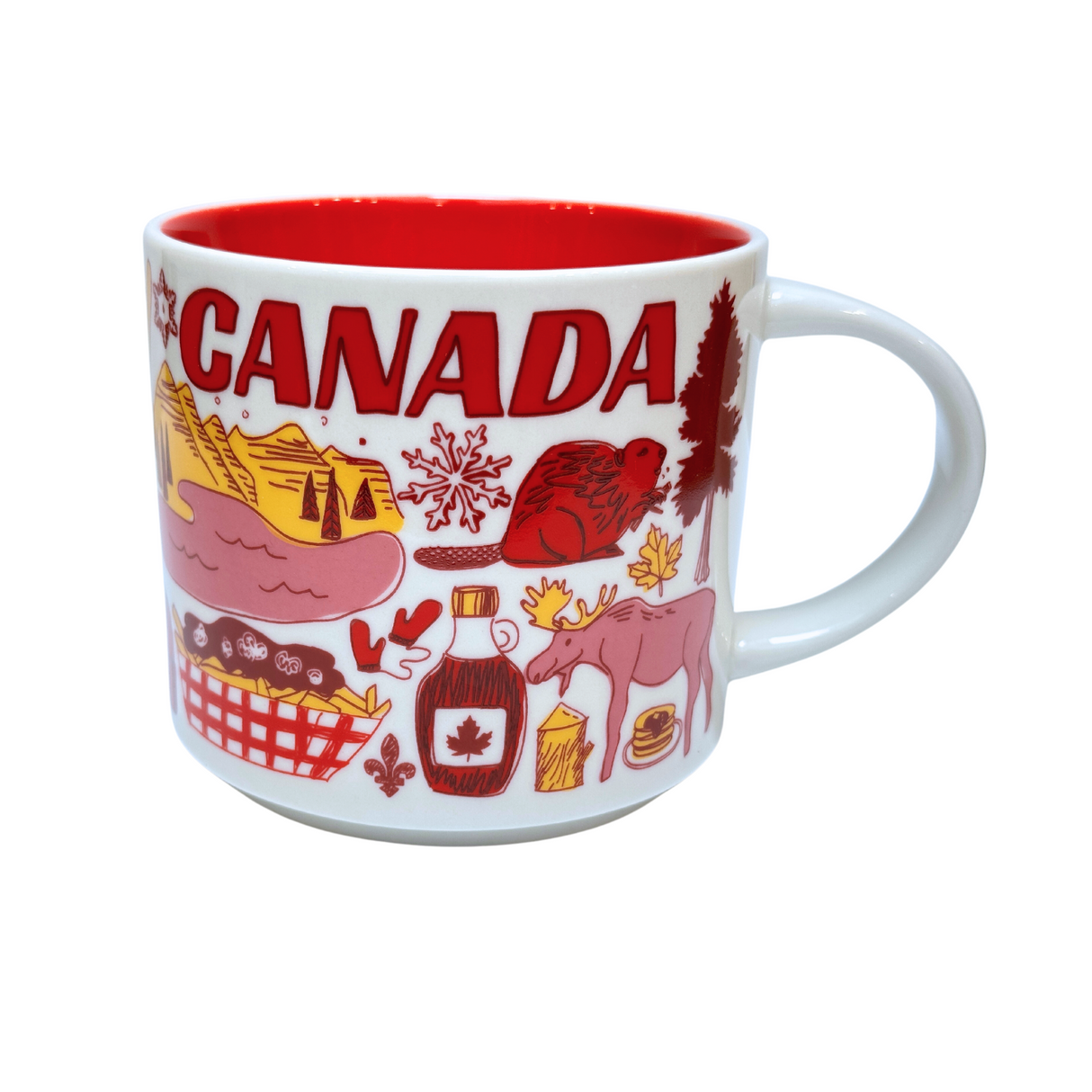 Starbucks Been There Series Canada Ceramic Mug, 14 Oz