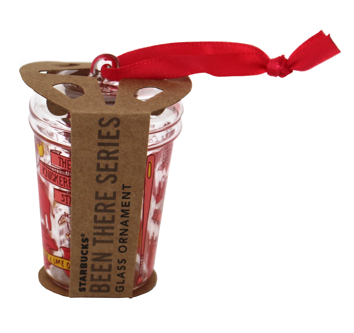 Starbucks Been There Series New York Knickerbocker Holiday 2020 Glass Ornament