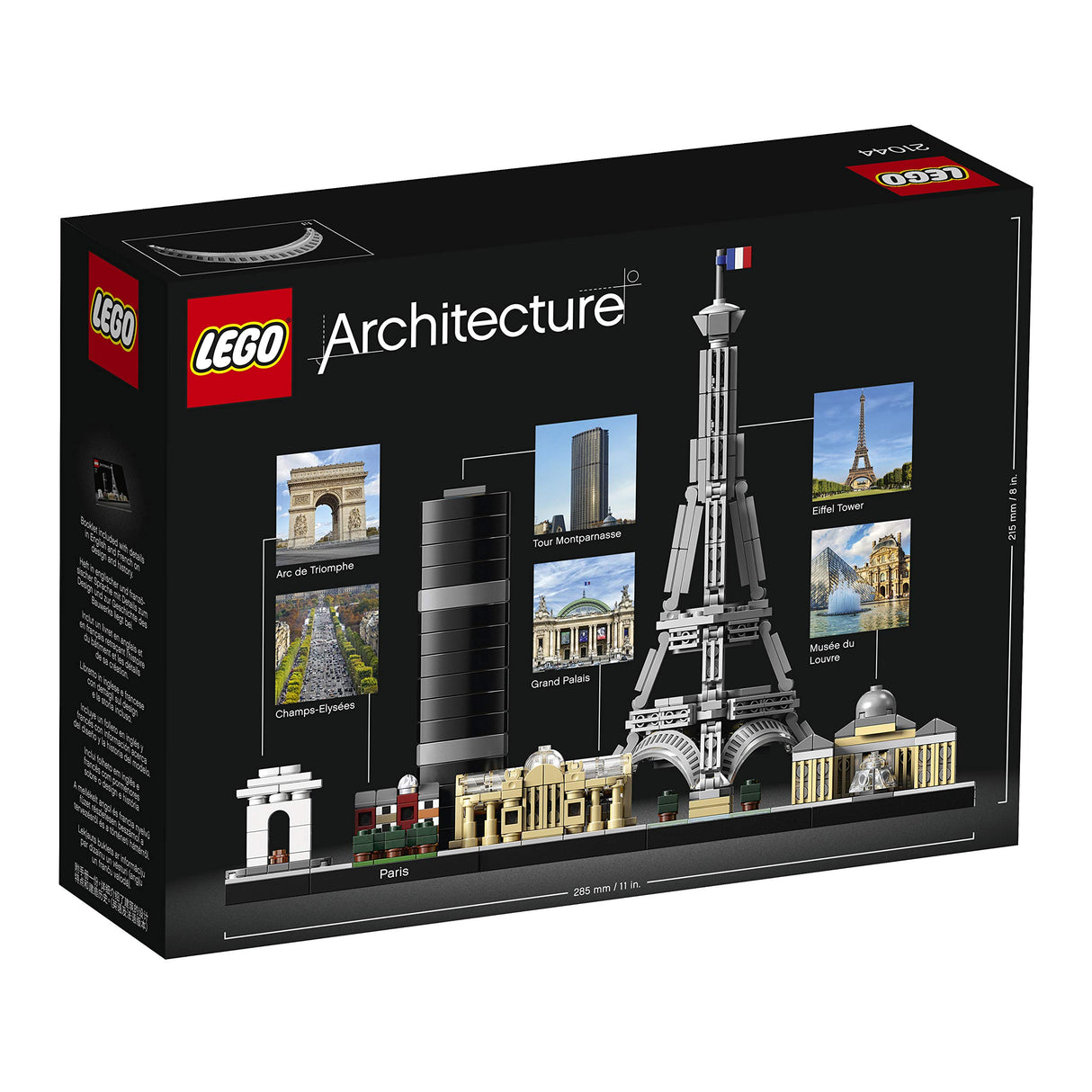 LEGO Architecture Skyline Collection 21044 Paris Building Kit (694 Piece)