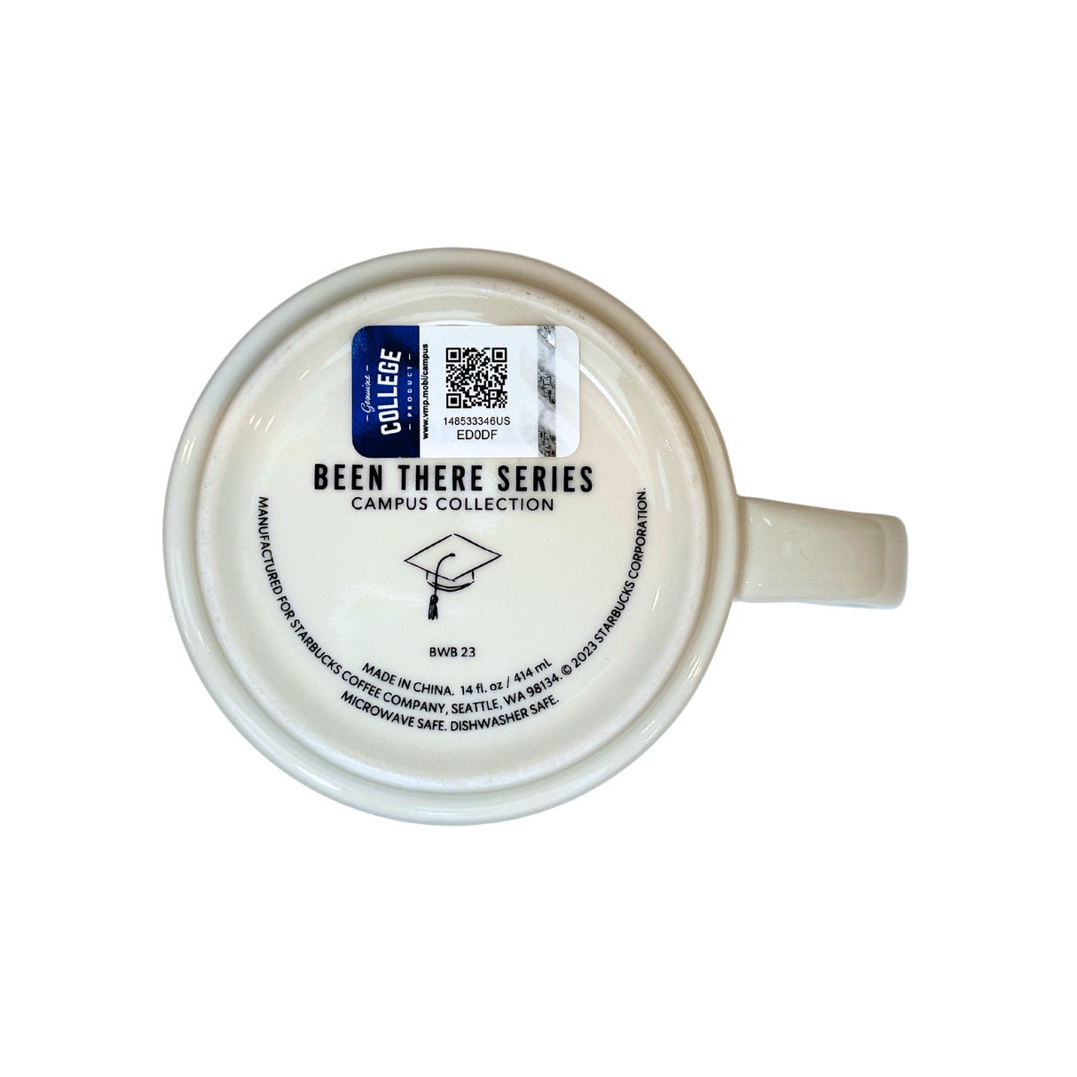 Starbucks Been There Series Campus Collection University of Georgia Ceramic Coffee Mug, 14 Oz