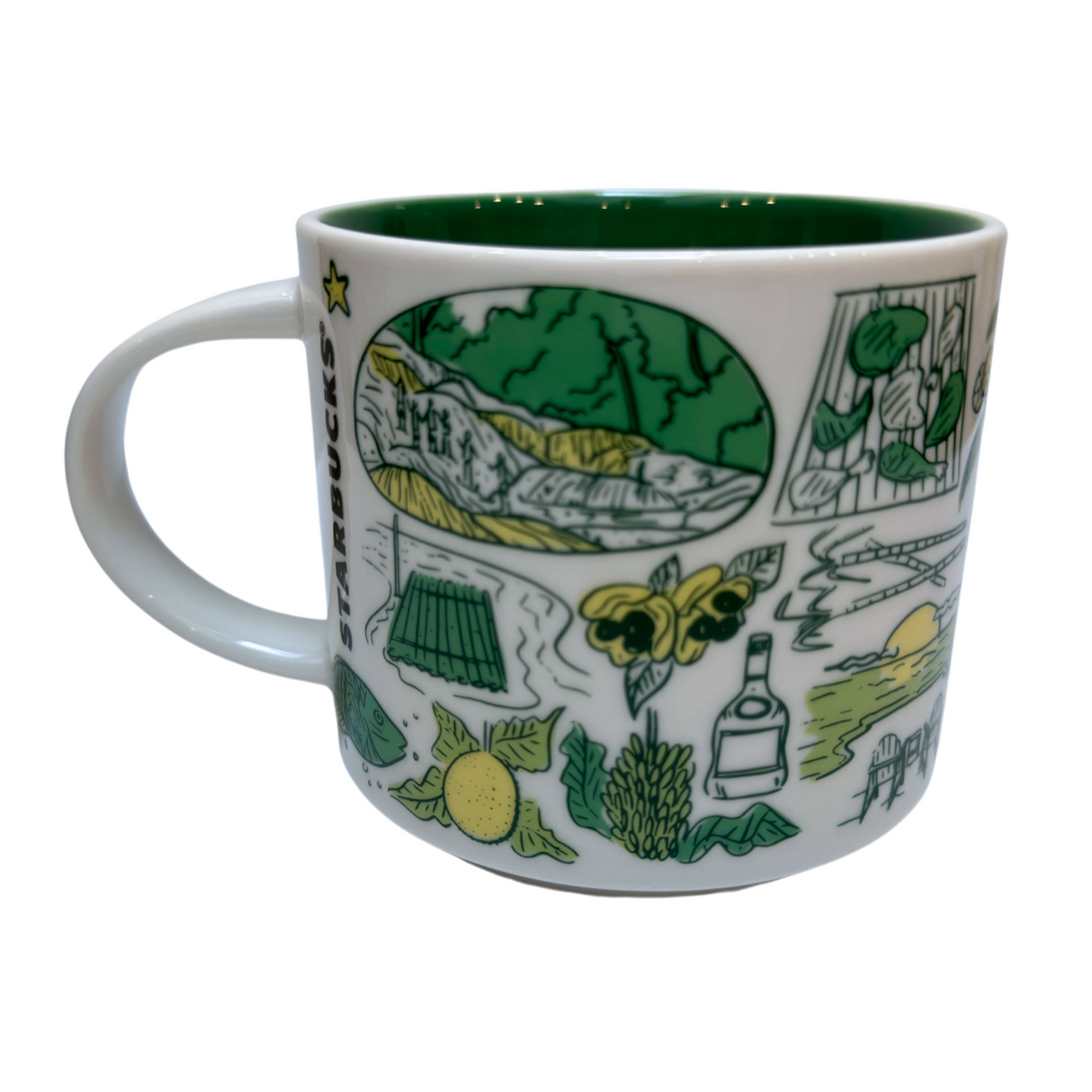 Starbucks Been There Series Jamaica Ceramic Mug, 14 Oz