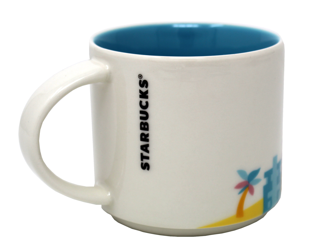 Starbucks You Are Here Series Miami Mug, 14 Oz