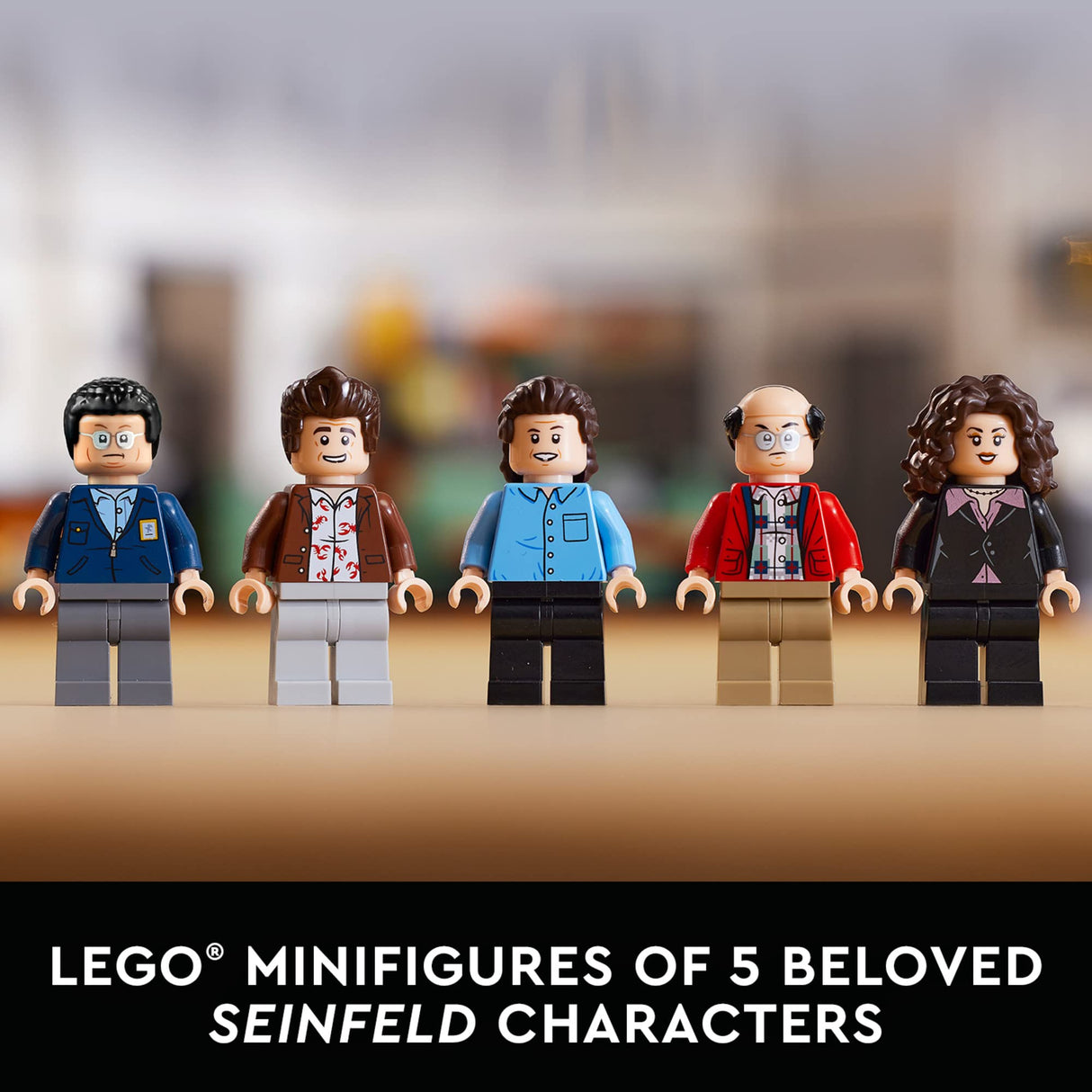 LEGO Ideas Seinfeld 21328 Building Kit; Collectible Display Model; Delightful 1990s Nostalgia Gift for Adults (1,326 Pieces) (Like New, Open Box)