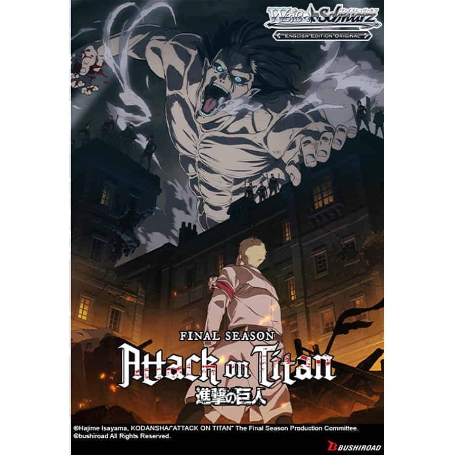 Weiss Schwarz: Attack On Titan: Final Season Booster Box