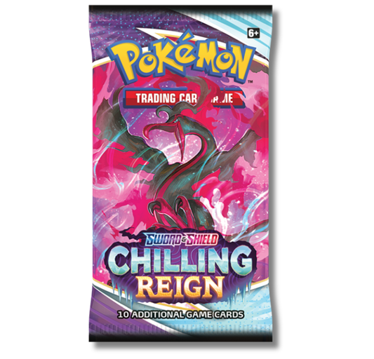 Pokemon Sword & Shield Chilling Reign Booster Pack | Galarian Moltres