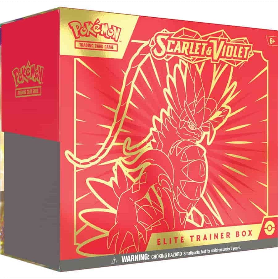 Pokémon TCG: Scarlet & Violet Elite Trainer Box (RED)