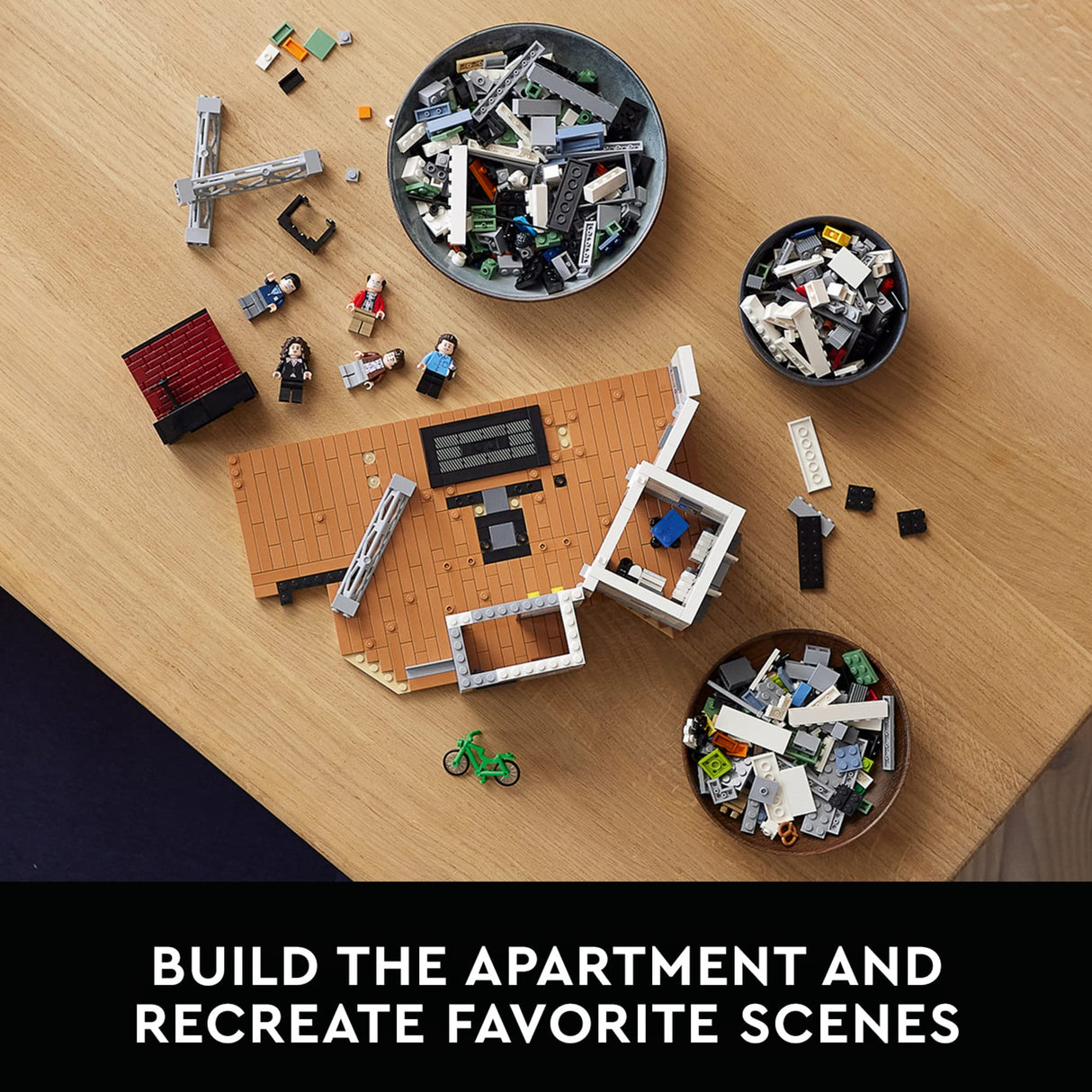 LEGO Ideas Seinfeld 21328 Building Kit; Collectible Display Model; Delightful 1990s Nostalgia Gift for Adults (1,326 Pieces) (Like New, Open Box)