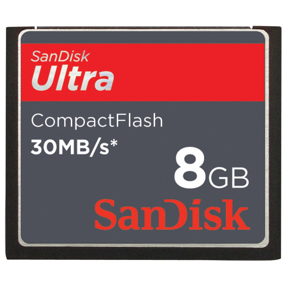 SanDisk 8GB Ultra CF Compact Flash Card 30MB/s SDCFH-008G-A11 (Open Box, Like New)