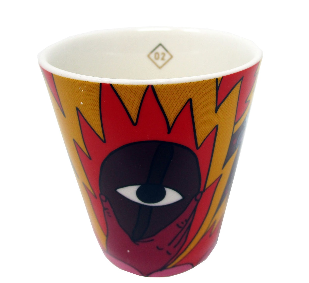 Starbucks Coffee Stories Set with Tristan Eaton and Ricardo Cavolo 3 Oz Demi Mugs