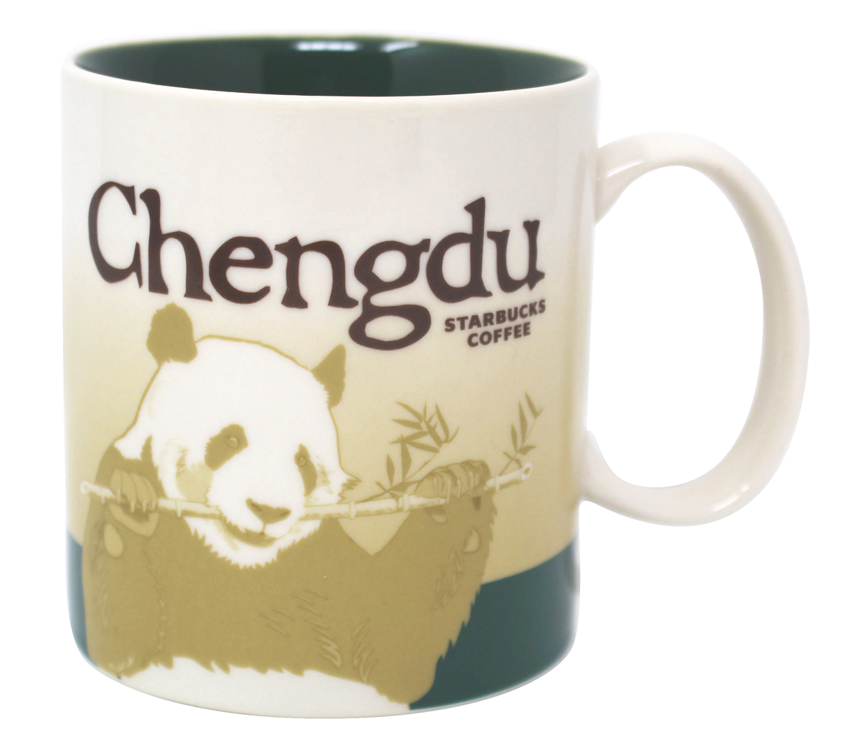 Starbucks Global Icon Series Chengdu Ceramic Mug, 16 Oz