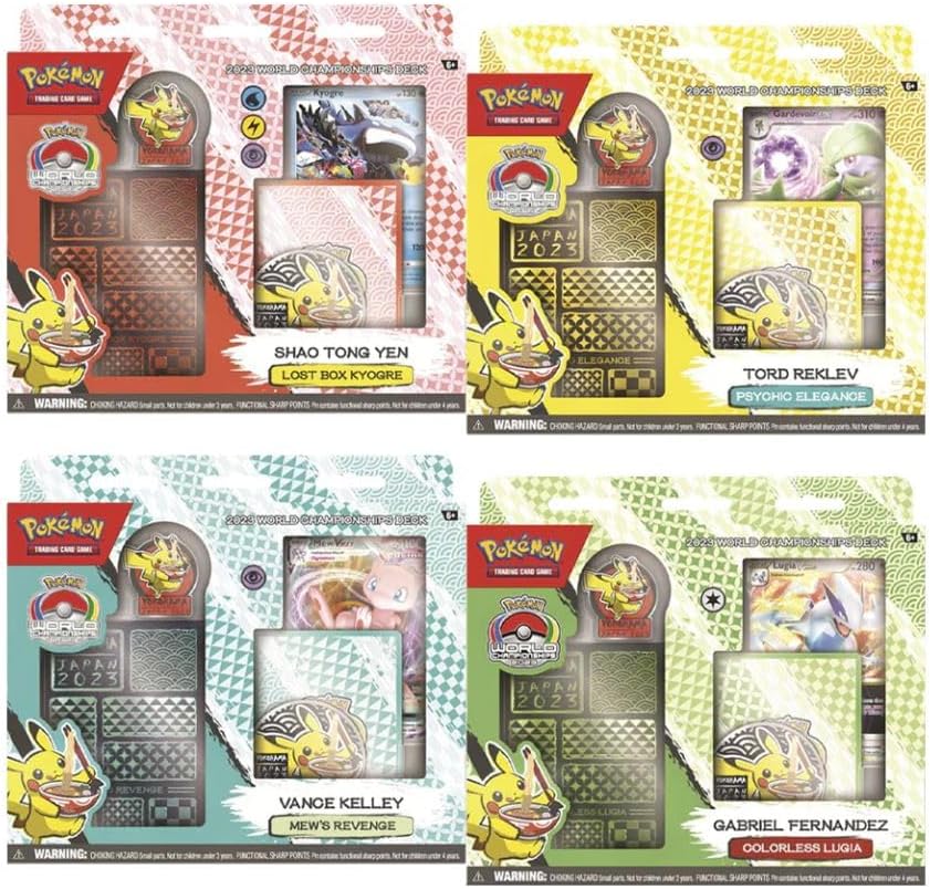 Pokemon World Championships 2023 Deck | 4 Decks