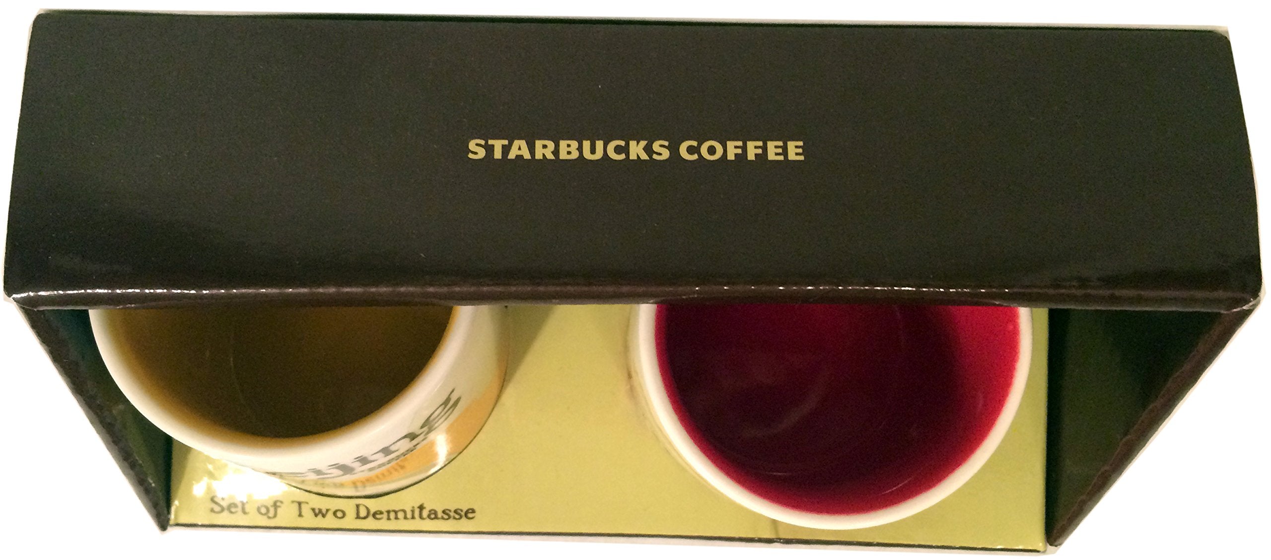 Starbucks Global Icon Series Beijing and China Demitasse Mugs, 3 Oz (Set of 2)