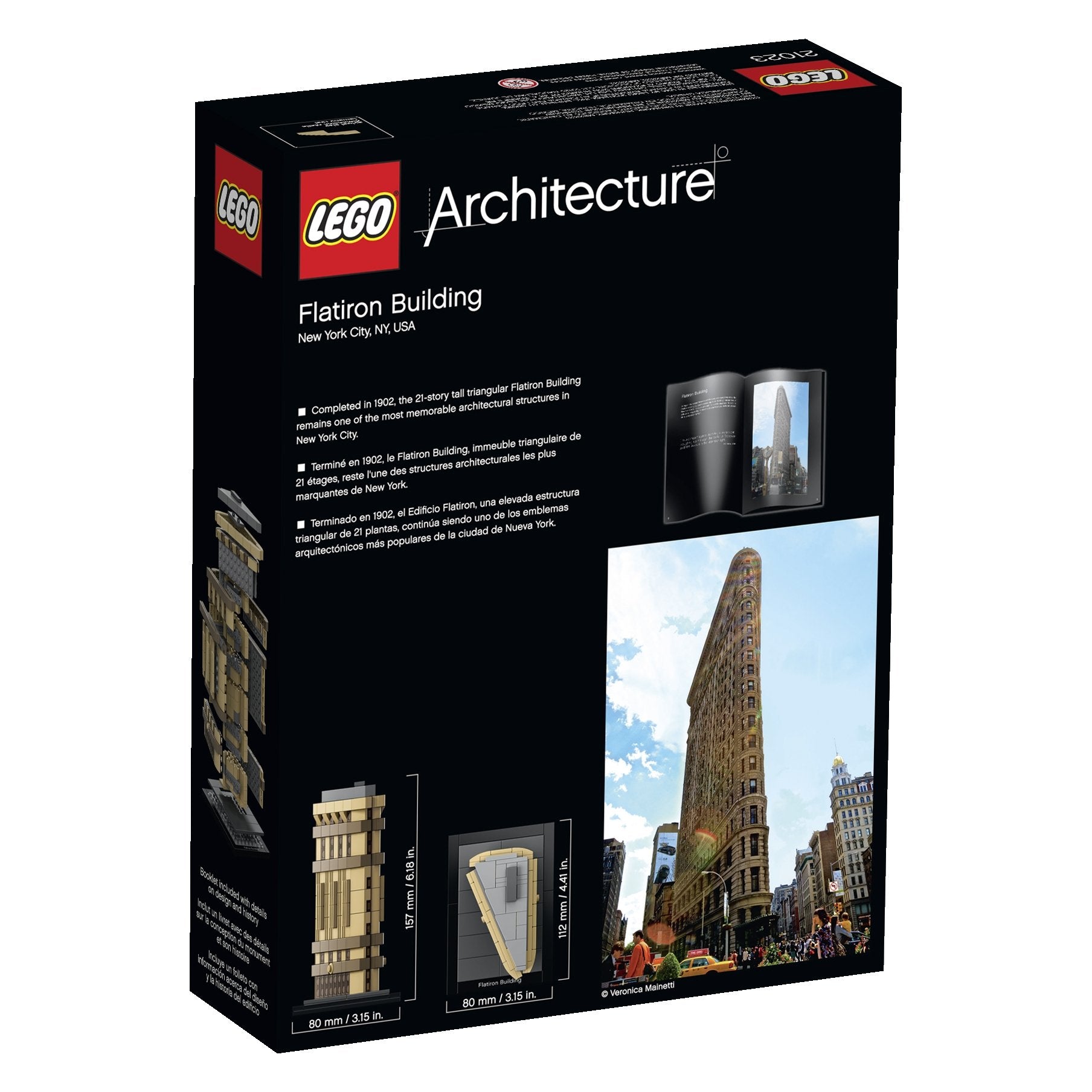 LEGO Architecture 21023 Flatiron Building New York City (Damaged Box, Like New)
