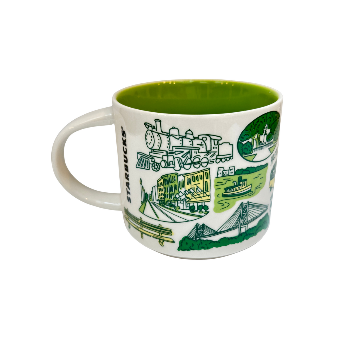 Starbucks Been There Series Savannah Ceramic Coffee Mug, 14 Oz