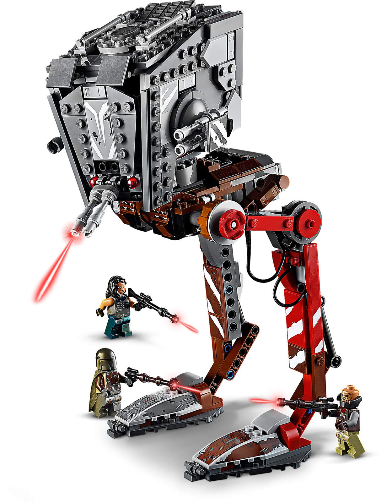 LEGO Star Wars AT-ST Raider 75254 The Mandalorian Collectible All Terrain Scout Transport Walker Posable Building Model, New 2019 (540 Pieces)