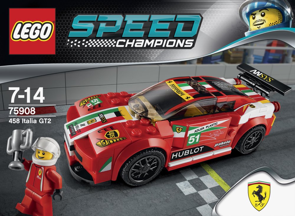 LEGO Speed Champions 458 Italia GT2 Set (75908)