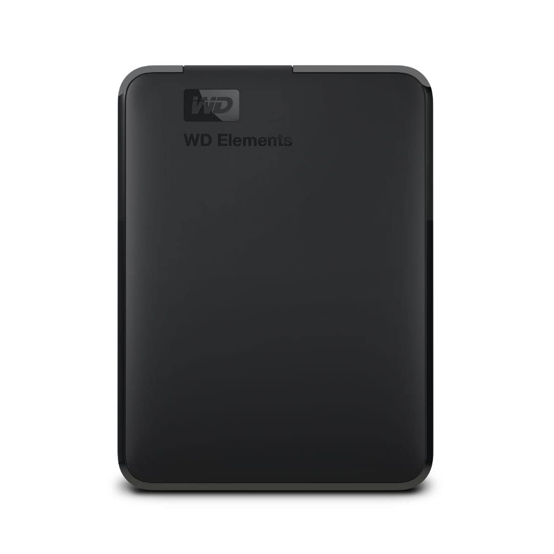 Western Digital 2TB Elements Portable HDD, External Hard Drive, USB 3.0 for PC & Mac, Plug and Play Ready - WDBU6Y0020BBK-WESN (Open Box, Like New)