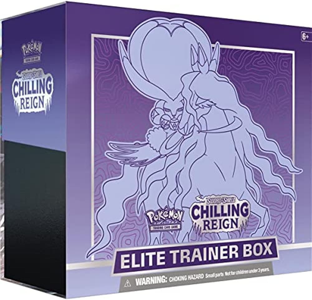 Pokemon Sword & Shield Chilling Reign Shadow Elite Trainer Box