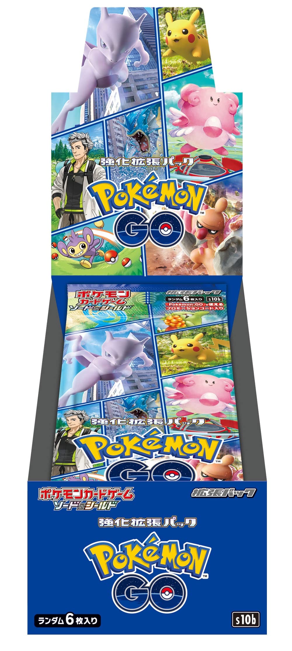 Pokemon TCG S10B Sword & Shield Pokemon GO Enhanced Expansion Box (Japanese Edition)