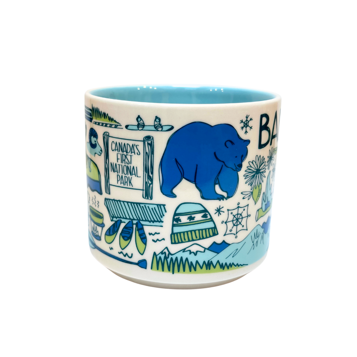 Starbucks Been There Series Banff Ceramic Mug, 14 Oz