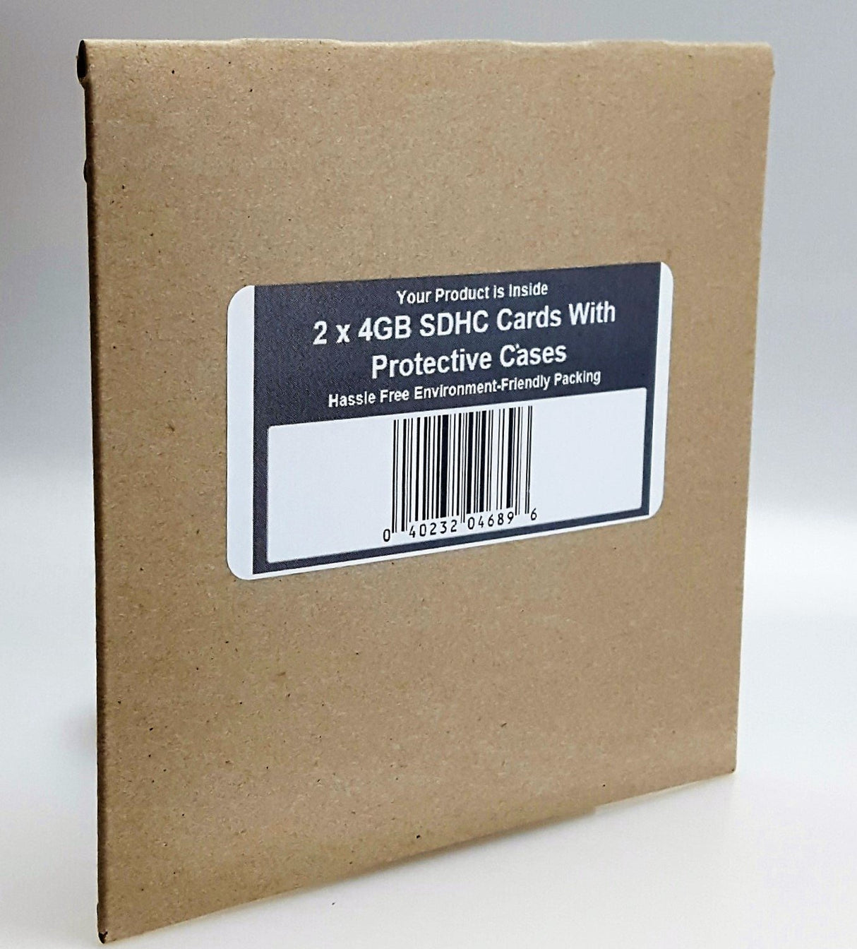 SanDisk 4 GB Class 4 SD Flash Memory Card - 2 Pack of SDSDB-004G (SDSDB2L-004G) with Jewel Case in Hassle Free Environmentally Friendly Packing (Label May Change)