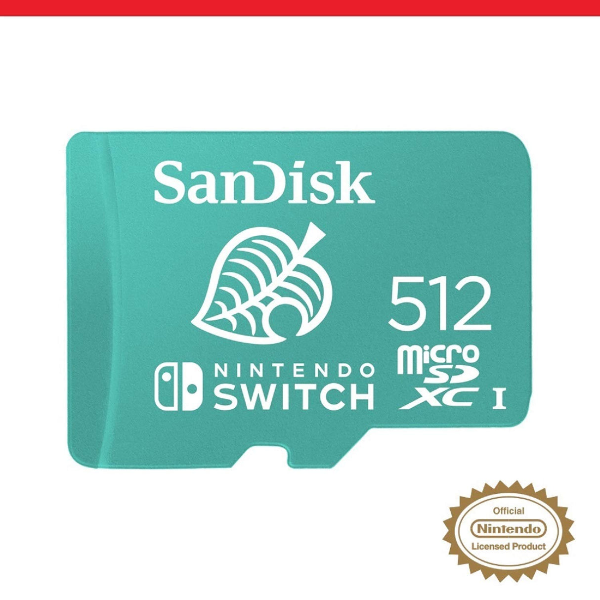 SanDisk 512GB microSDXC UHS-I-Memory-Card for Nintendo-Switch - SDSQXAO-512G-GNCZN