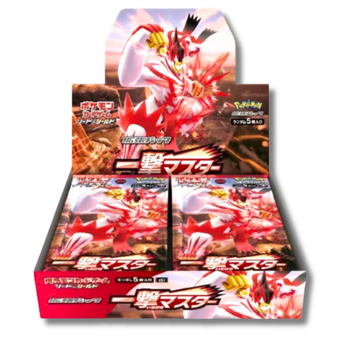Pokemon Sword & Shield Single Strike Booster Box (Japanese Version)