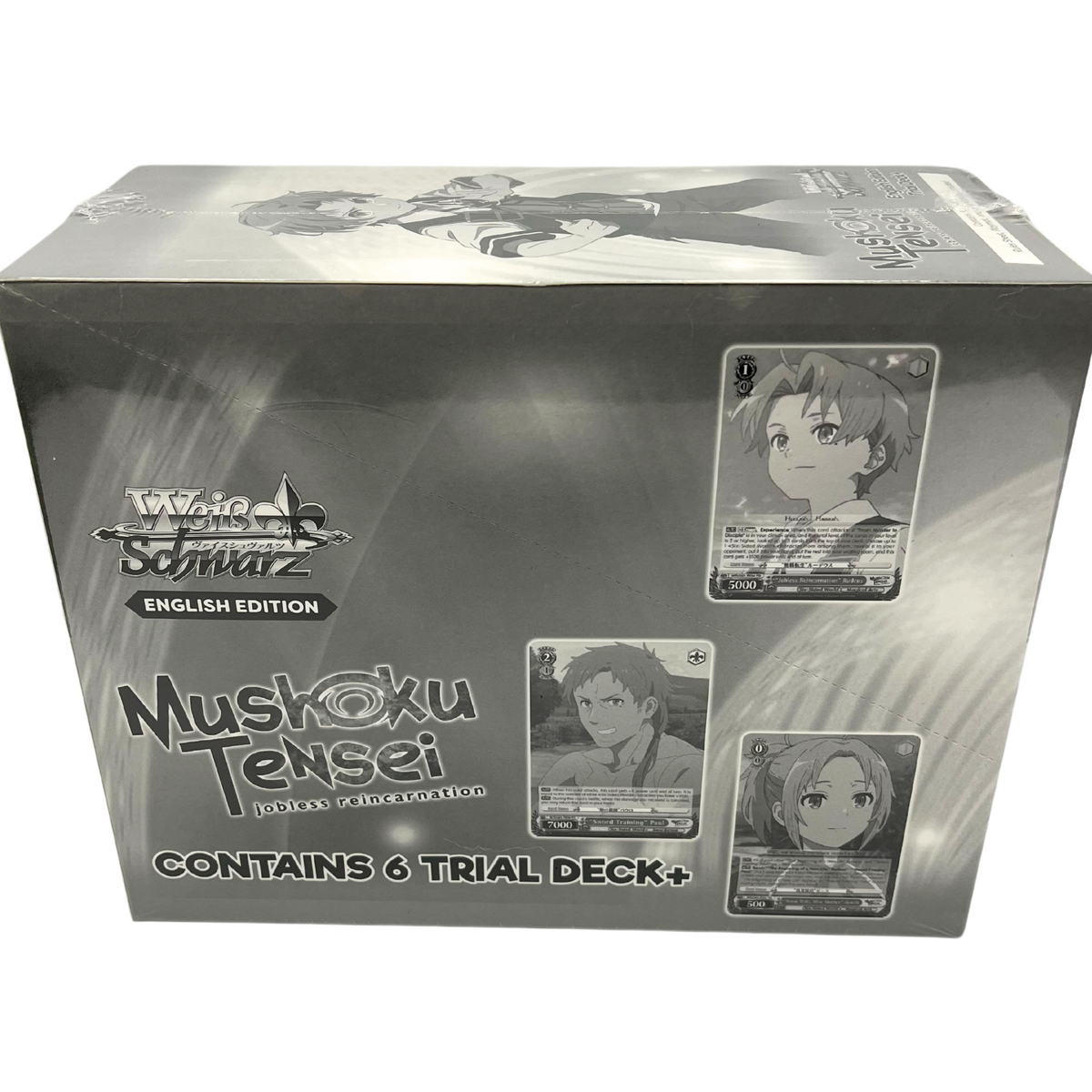 Weiss Schwarz Booster Weiss Schwarz Mushoku Tensei: Jobless Reincarnation Booster Pack - Factory Sealed, English, 9 Cards Per Pack All Yugioh Booster Packs Weiss Schwarz Booster Weiss Schwarz Mushoku Tensei: Jobless Reincarnation Booster Pack - Factory Sealed, English, 9 Cards Per Pack All Yugioh Booster Packs