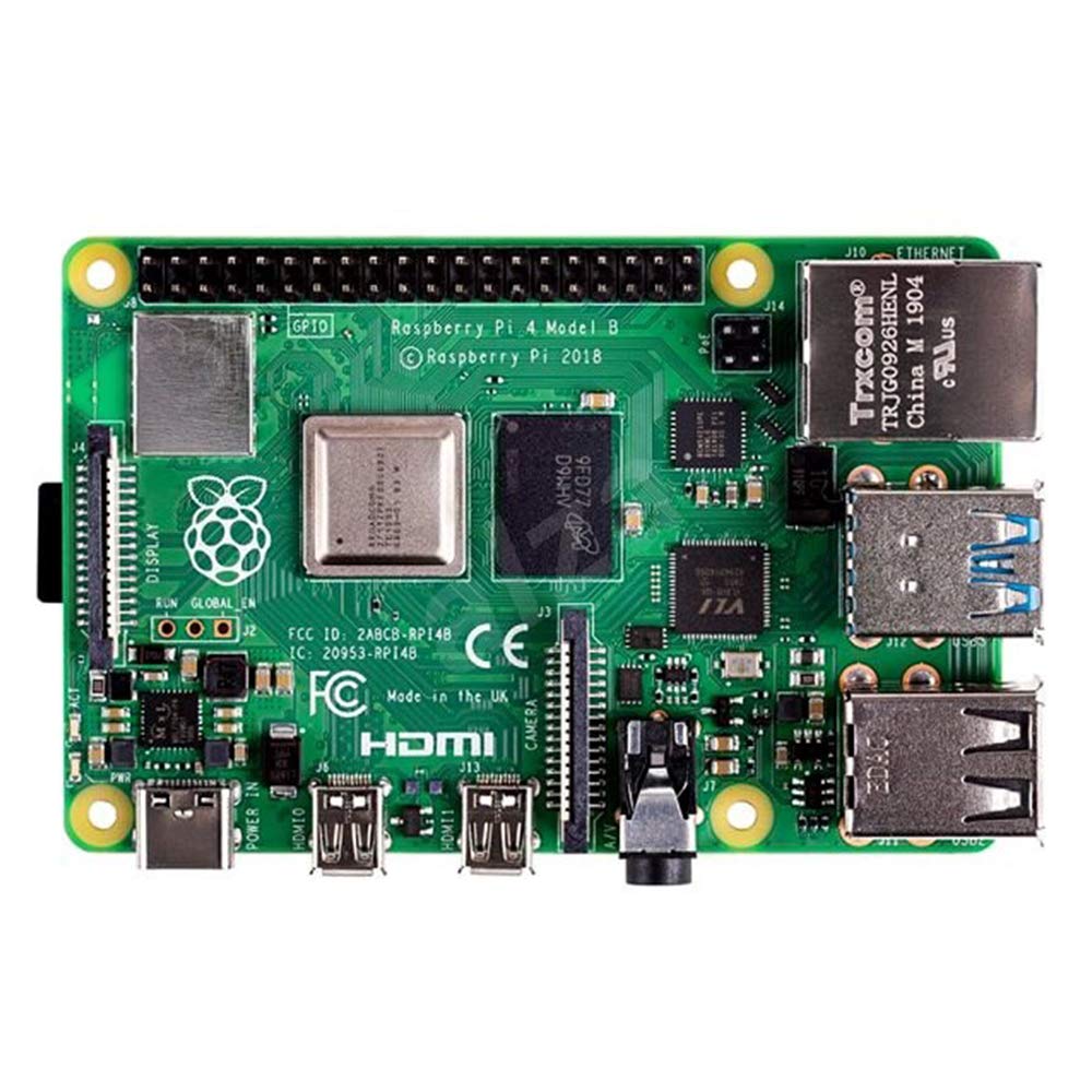 Raspberry SC15184 Pi 4 Model B 2019 Quad Core 64 Bit WiFi Bluetooth (2GB)