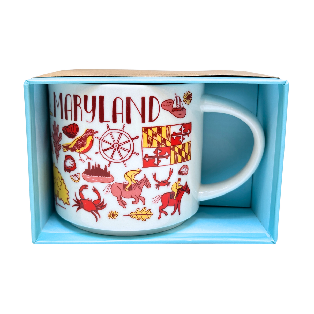 Starbucks Been There Series Maryland Ceramic Mug, 14 Oz