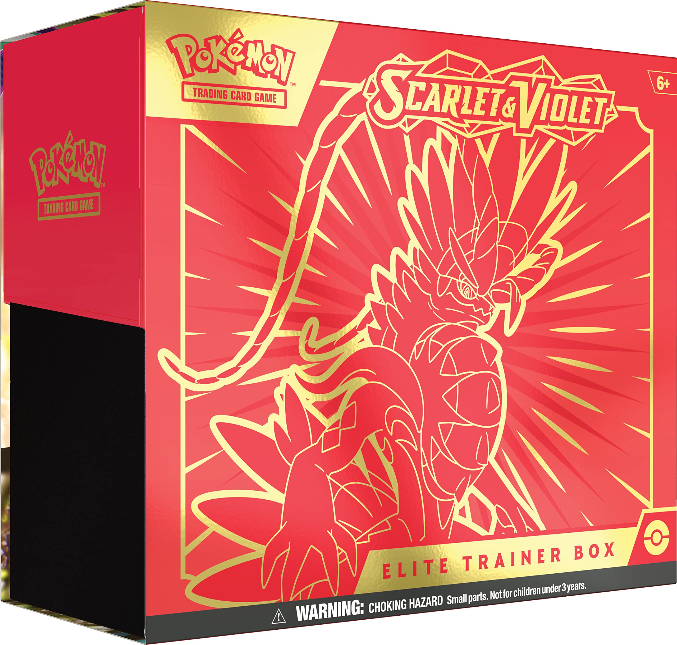 Pokémon TCG: Scarlet & Violet Elite Trainer Box - Koraidon Red (1 Full Art Promo Card, 9 Boosters and Premium Accessories)