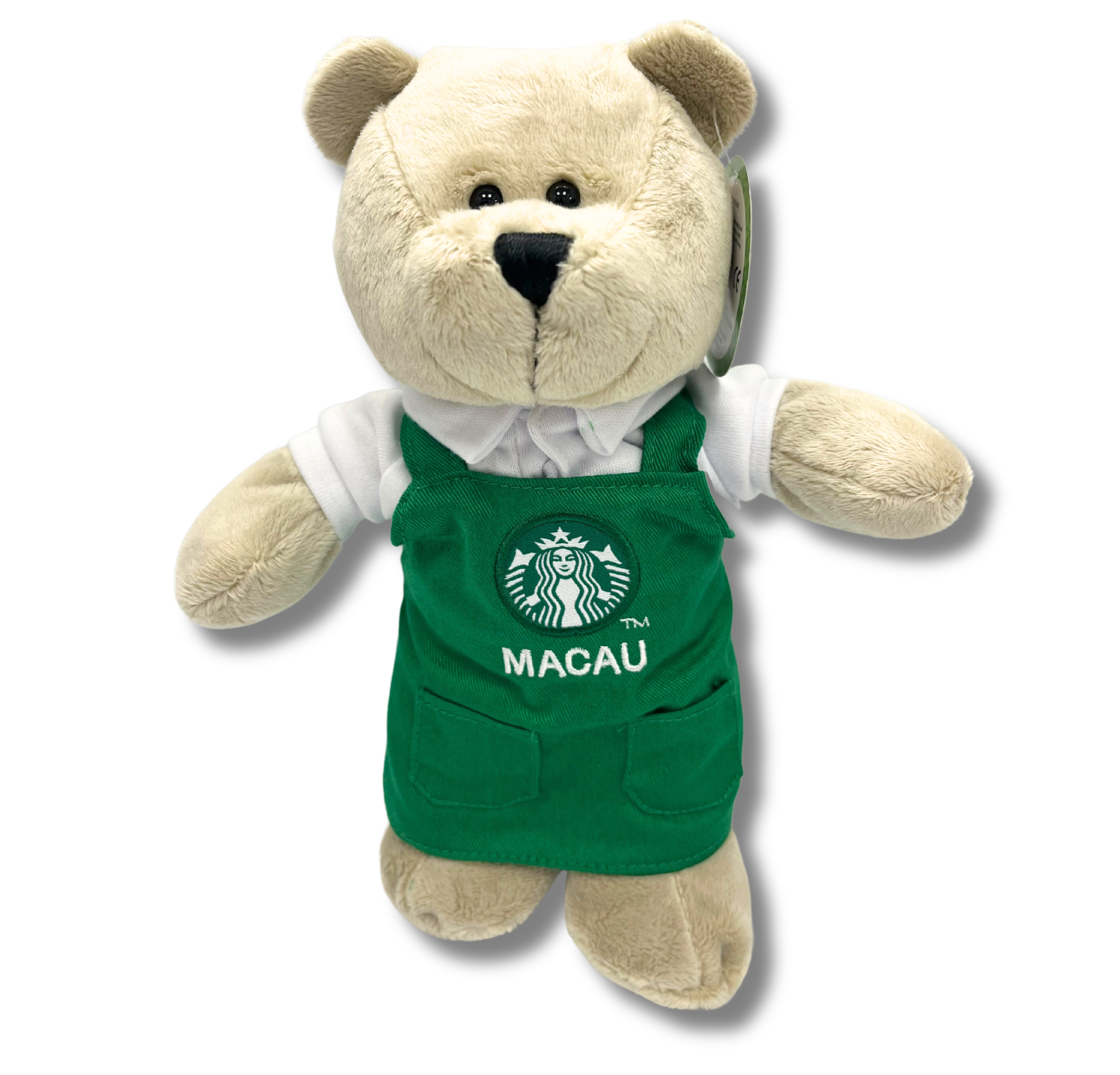 Starbucks Macau Bearista Bear with Green Apron